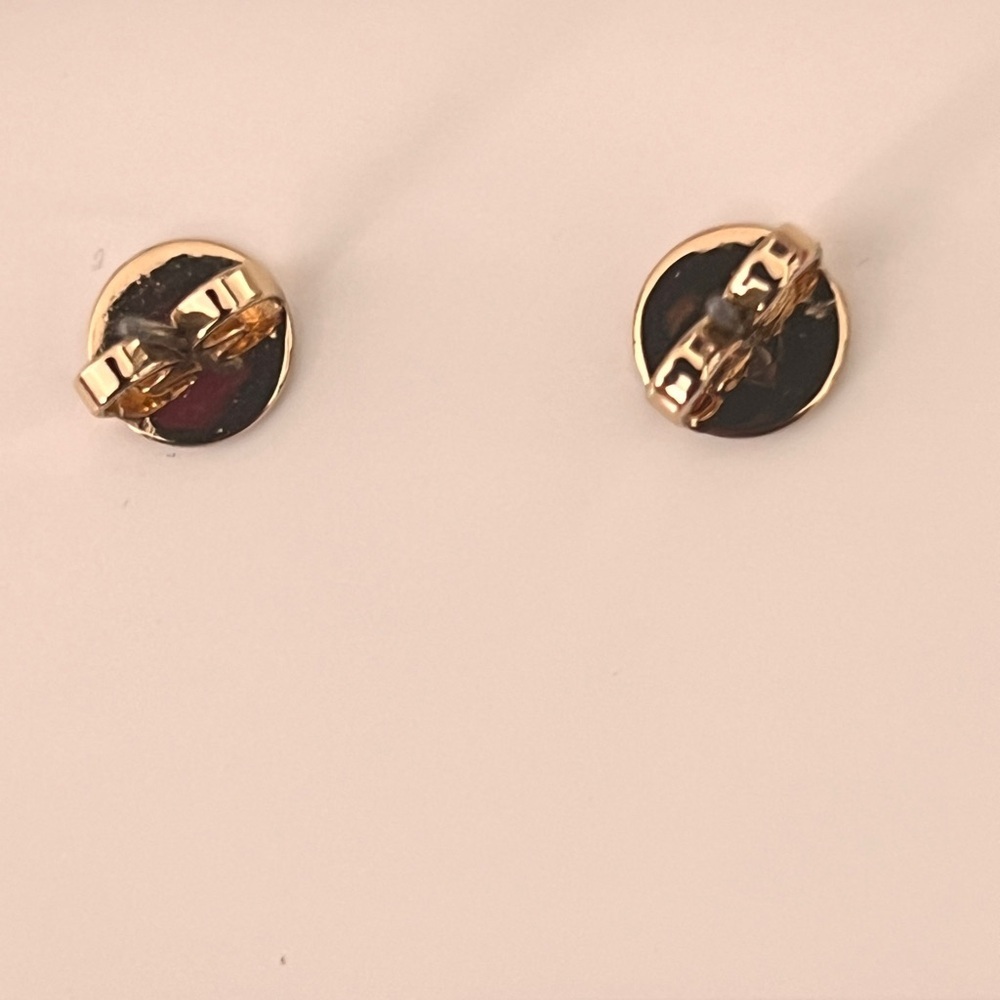 TORY BURCH• Small Logo Earrings - Picture 15 of 15